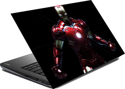 

hifex ironman come on vinyl Laptop Decal 15.6