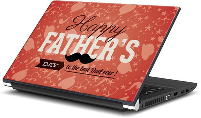 

ShopMantra Happy Father's Day -SMFP00002218 Vinyl Laptop Decal 15.6