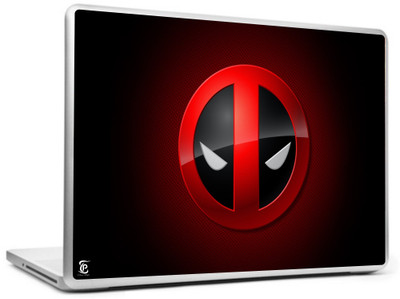 

Print Shapes Red & black deadpoo logo. Vinyl Laptop Decal 15.6
