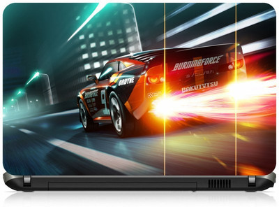 

Box 18 Sports Car Abstract 2182 Vinyl Laptop Decal 15.6