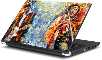 

ShopMantra Abstract Music Artists Oil Painting Vinyl Laptop Decal 15.6