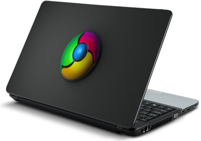 

Geek CHROME GOOGLE LOGO BLACK BROWSER Laminated Vinyl Laptop Decal 15.6