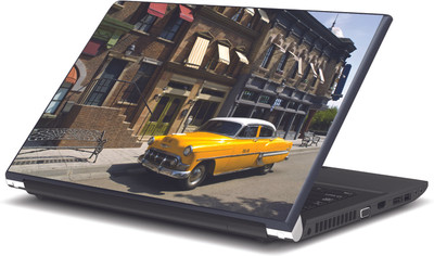

Artifa Yellow Cab Vinyl Laptop Decal 15.6