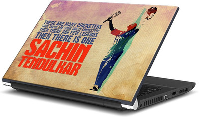 

ShopMantra Sachin Tendulkar the One Vinyl Laptop Decal 15.6