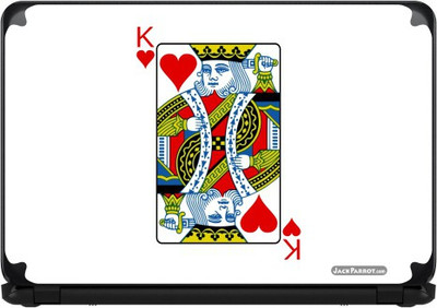 

Jack Parrot King Of Hearts Vinyl Laptop Decal 15.5