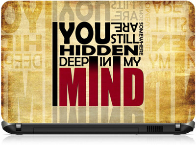 

Box 18 You are Still Hidden Deep in my mind1030 Vinyl Laptop Decal 15.6
