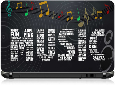 

Box 18 Music Typograph6591625 Vinyl Laptop Decal 15.6