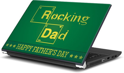 

ShopMantra Happy Father's Day -SMFP00002210 Vinyl Laptop Decal 15.6