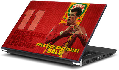 

ShopMantra Gareth Frank Bale Wales Football Vinyl Laptop Decal 15.6