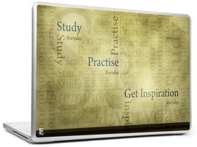

Print Shapes Study practise get inspiration Vinyl Laptop Decal 15.6