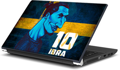 

ShopMantra Zlatan Sweden Football Vinyl Laptop Decal 15.6