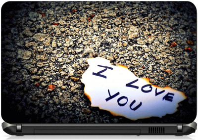 

Print Shapes I love You paper Vinyl Laptop Decal 15.6