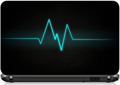 

Psycho Art Heart Beat Vinyl Laptop Decal 15.6