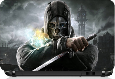 

Print Shapes Worrier with knife Vinyl Laptop Decal 15.6