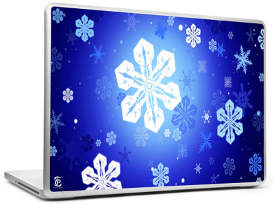 

Print Shapes Snowflakes background surface shape Vinyl Laptop Decal 15.6