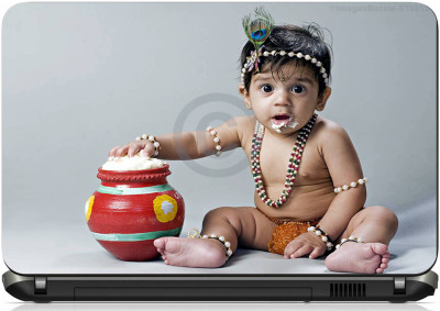 

Print Shapes Baby eating Butter Vinyl Laptop Decal 15.6