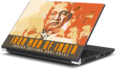 

ShopMantra Sardar Vallabh bhai patel The Ironman Laptop Skin Vinyl Laptop Decal 15.6