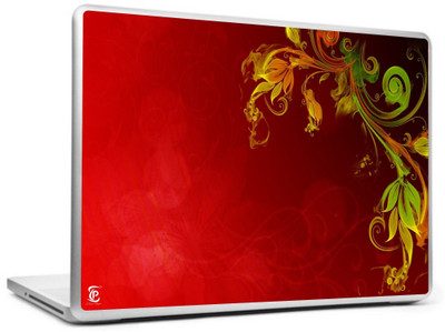 

Print Shapes Swirling Red & green abstract Vinyl Laptop Decal 15.6
