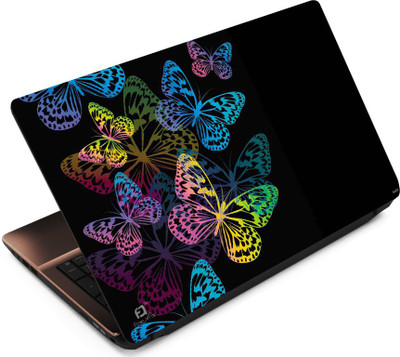 FineArts Butterflies Right Vinyl Laptop Decal 15.6