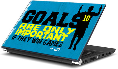 

ShopMantra Lionel Messi Quote Vinyl Laptop Decal 15.6