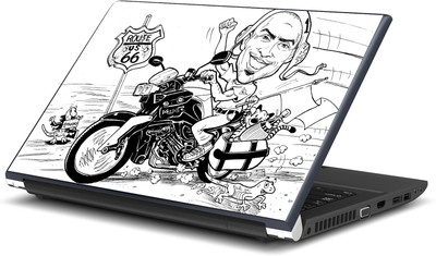 

Artifa Artistic Bike Riding Vinyl Laptop Decal 15.6