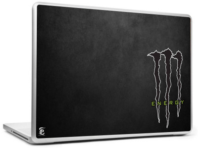 

Print Shapes Monster Energy Logo Black And White HD Vinyl Laptop Decal 15.6