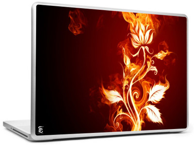 

Print Shapes Burning flower Vinyl Laptop Decal 15.6