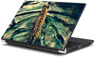 

ShopMantra Tiger in Lake Vinyl Laptop Decal 15.6