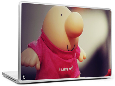 

Print Shapes Little toy with i love you Vinyl Laptop Decal 15.6