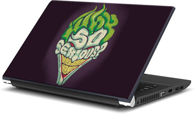 

ShopMantra Joker why so serious artwork Vinyl Laptop Decal 15.6
