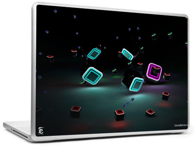 

Print Shapes 3d crystal colourfull cubes Vinyl Laptop Decal 15.6