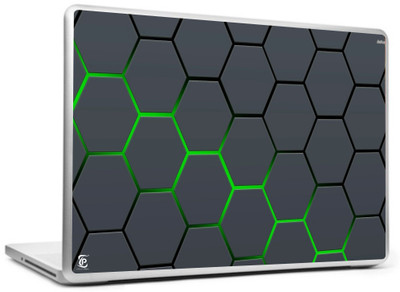 

Print Shapes Green Hexagon Vinyl Laptop Decal 15.6