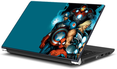 

ShopMantra Superheroes Collection Vinyl Laptop Decal 15.6