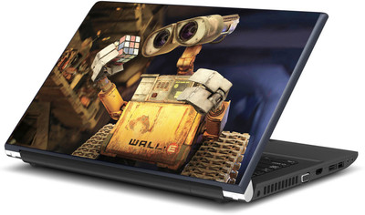 

Artifa Wall E looking at Rubiks Cube Vinyl Laptop Decal 15.6