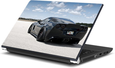 

ezyPRNT Ivory Black Car Hungry to Run (15 to 15.6 inch) Vinyl Laptop Decal 15