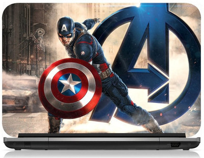 

Box 18 Captain America221268 Vinyl Laptop Decal 15.6