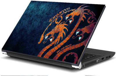 

Print Shapes Three red dragon fire and blood Vinyl Laptop Decal 15.6