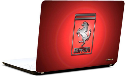 

Pics And You Ferrari Logo On Red 2 3M/Avery Vinyl Laptop Decal 15.6