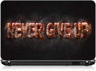 

Box 18 Never Give Up 1041657 Vinyl Laptop Decal 15.6