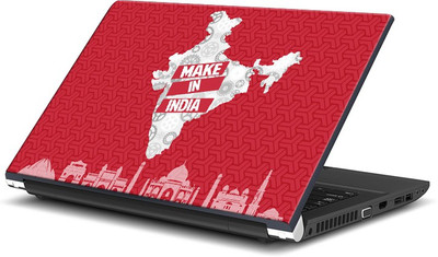 

ShopMantra Make In India Laptop Skin Vinyl Laptop Decal 15.6