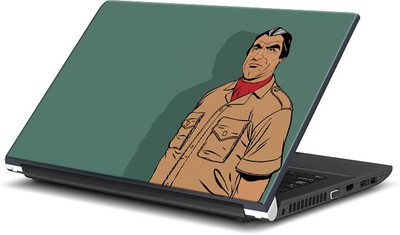 

ShopMantra Grand Theft Auto Minimal Character Design Vinyl Laptop Decal 15.6