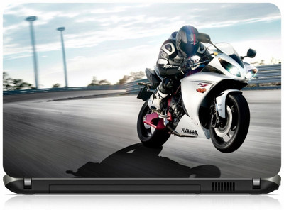 Box 18 Sports Bike 1854 Vinyl Laptop Decal 15.6