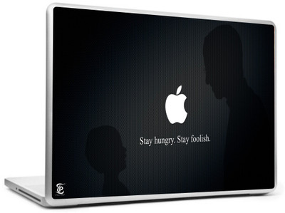 

Print Shapes Steve Stay Hungry Stay Foolish Vinyl Laptop Decal 15.6