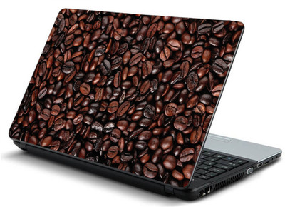 

Geek COFFEE BEANS FOOD SURFACE Laminated Vinyl Laptop Decal 15.6
