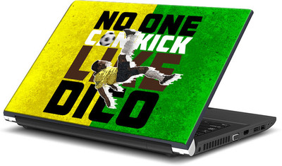 

ShopMantra Edson Pele Brazil Football Vinyl Laptop Decal 15.6