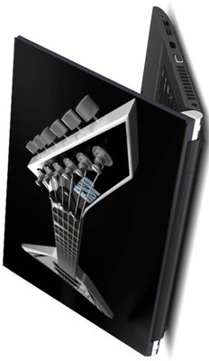 Psycho Art Electric Guitar Black Bg Vinyl Laptop Decal 15.6 available at flipkart for Rs.198
