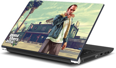 ShopMantra Grand Theft Auto Five Trevor Artwork Vinyl Laptop Decal 15.6