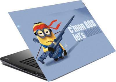 

hifex minions boogie vinyl Laptop Decal 15.6