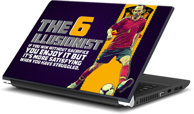 

ShopMantra Andrs Lujn Spain Football Vinyl Laptop Decal 15.6