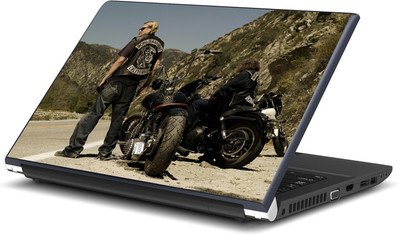 Artifa Bike Riders Vinyl Laptop Decal 15.6